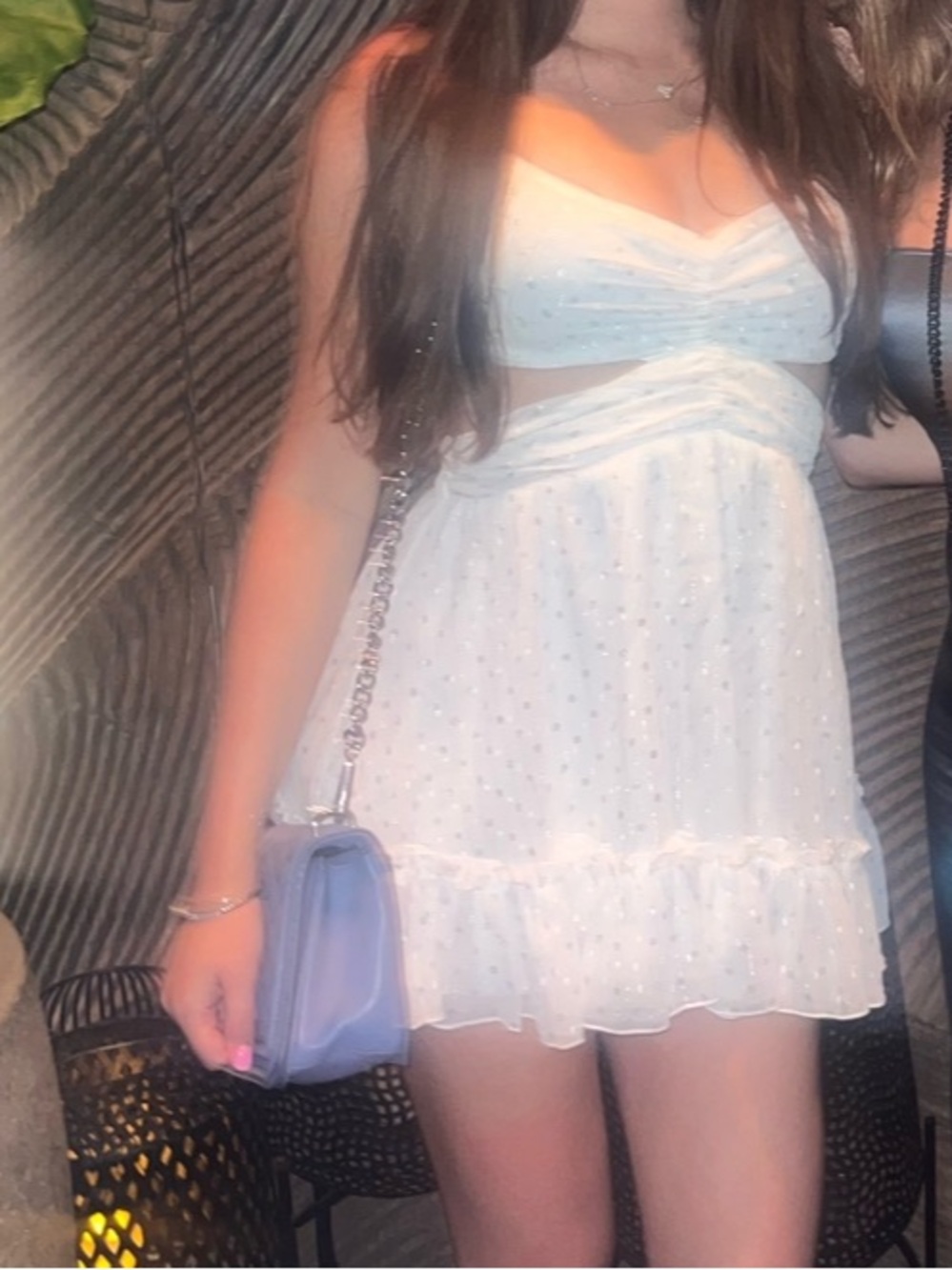 Lucy in the Sky Cutout Mini Dress w